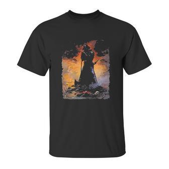 Death Dealer Three By Frank Frazetta Art Unisex T-Shirt | Favorety UK