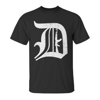 Defend Detroit Gun Ak47 Unisex T-Shirt | Favorety DE