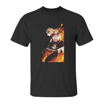 Demon Slayer Graphic Flame Unisex T-Shirt | Favorety AU