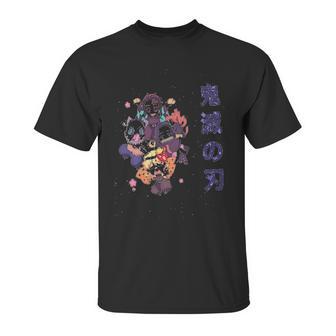 Demon Slayer Kimetsu No Yaiba Nezuko Zenitsu Tanjiro Inosuke Unisex T-Shirt | Favorety DE