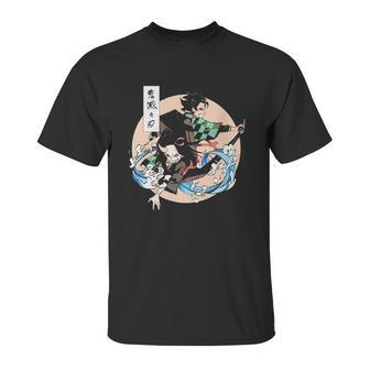 Demon Slayer Over The Moon Unisex T-Shirt | Favorety DE