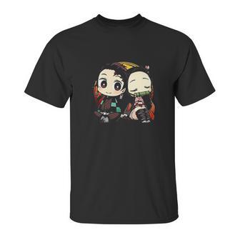 Demon Slayer Sliblings Look Unisex T-Shirt | Favorety