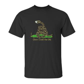 Dont Tread Near Me Funny Social Distancing Unisex T-Shirt | Favorety