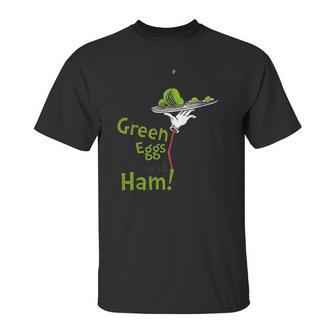 Dr Seuss Green Eggs And Ham Title Unisex T-Shirt | Favorety UK