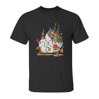 Dr Seuss Grinch Sleigh Unisex T-Shirt | Favorety UK