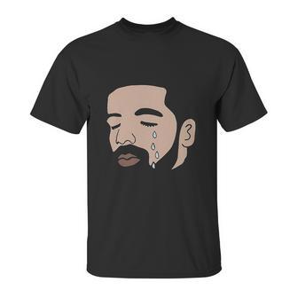 Drake Crying Black Unisex T-Shirt | Favorety UK