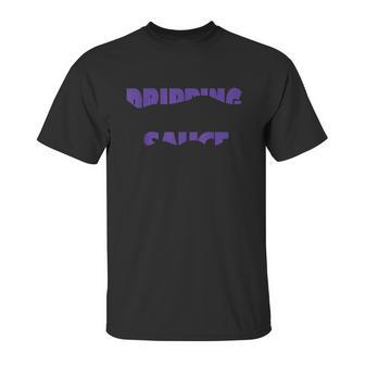 Dripping-Sauce Made To Match Jordan 12 Dark Concord Retro Unisex T-Shirt | Favorety