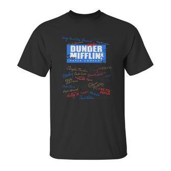 Dunder Mifflin Inc Paper Company Unisex T-Shirt | Favorety AU