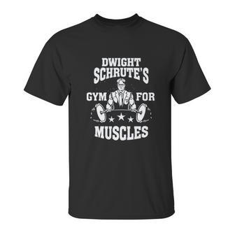 Dwight Schrutes Gym For Muscles The Office Athletic Fit Unisex T-Shirt | Favorety CA