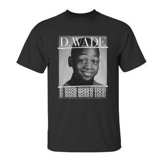 Dwyane Wade World Tour T Shirts Unisex T-Shirt | Favorety CA