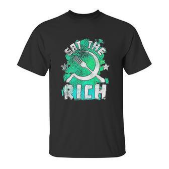 Eat The Rich Anti Capitalism Unisex T-Shirt | Favorety AU