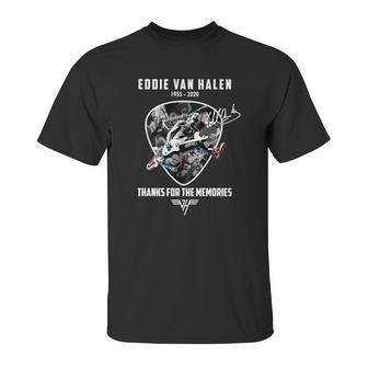 Eddie Van Helen Thanks For The Memory Unisex T-Shirt | Favorety