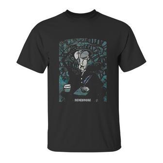 Edgar Allan Poe Nevermore Raven Unisex T-Shirt | Favorety CA