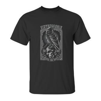 Edgar Allen Poe The Raven Nevermore Unisex T-Shirt | Favorety CA