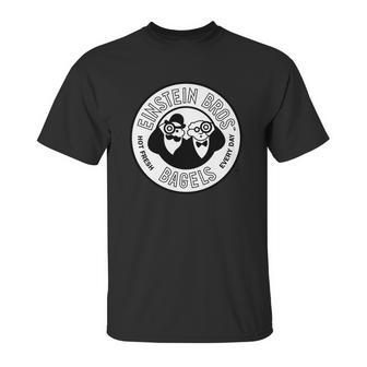 Einstein Bros Bagels Logo Brand Unisex T-Shirt | Favorety CA