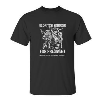 Eldritch Horror Halloween Unisex T-Shirt | Favorety