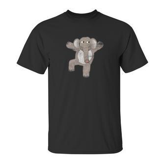 Elephant Tree Of Woe Yoga Elephant Unisex T-Shirt | Favorety