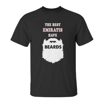 Emirati Beards Gift Uae Bearded Dubai Arab Tee Unisex T-Shirt | Favorety UK