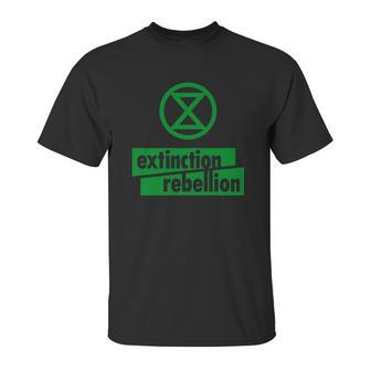 Extinction Rebellion Unisex T-Shirt | Favorety