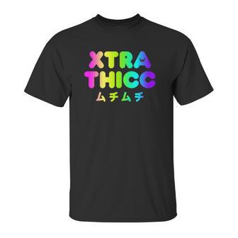 Extra Thicc Japanese Pastel Goth Kawaii Anime Aesthetic Gift Unisex T-Shirt | Favorety AU