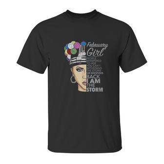 February Girl I Am The Storm Hmong Unisex T-Shirt | Favorety