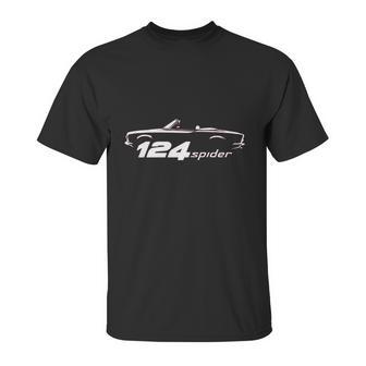 Fiat 124S Spider Unisex T-Shirt | Favorety