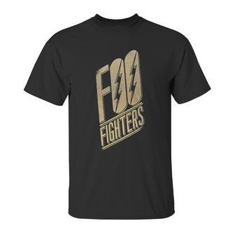 Foo Fighters Slanted Logo Soft Unisex T-Shirt | Favorety