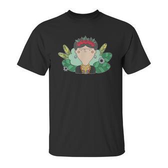 Frida Kahlo Funny Painting Unisex T-Shirt | Favorety AU