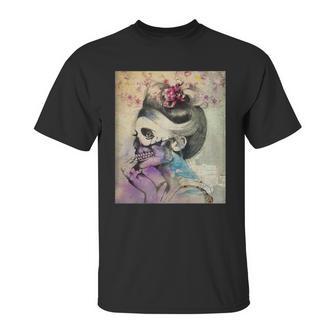 Frida Kahlo Skeleton Unisex T-Shirt | Favorety