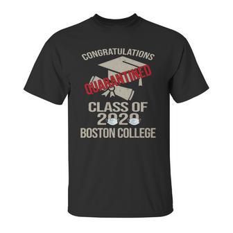 Funny 2020 Graduating Class Boston College University Retro Unisex T-Shirt | Favorety UK