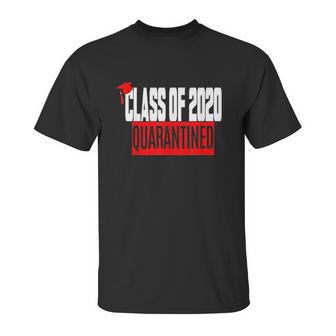 Funny Class Of 2020 Graduating Class In Social Distancing Unisex T-Shirt | Favorety AU