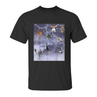 Funny Its Raining Cats And Dogs Unisex T-Shirt | Favorety DE