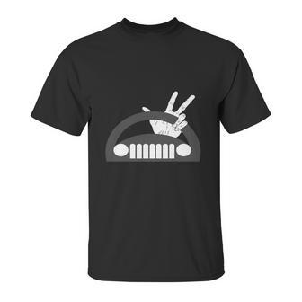 Funny The Jeep Wave T-Shirt Unisex T-Shirt | Favorety AU