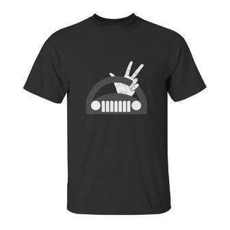 Funny The Jeep Wave Unisex T-Shirt | Favorety DE