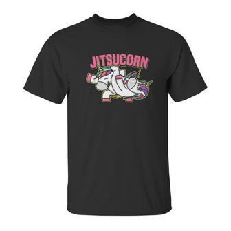 Funny Jiu Jitsu Cute Unicorn Self Defense Unisex T-Shirt | Favorety AU