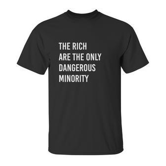 Funny Leftists Democratic Socialist Racial Justice Quote Unisex T-Shirt | Favorety