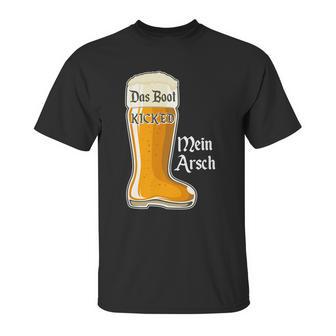 Funny Oktoberfest Das Boot Kicked Mein Arsch Unisex T-Shirt | Favorety