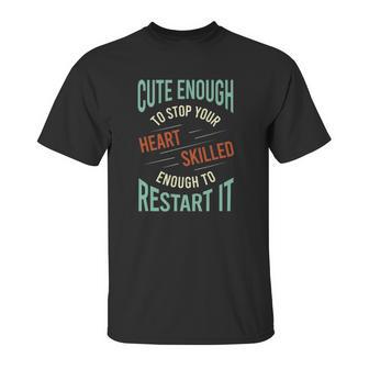 Funny Paramedic Saying Rescue Emt Ems Unisex T-Shirt | Favorety AU