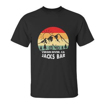 Funny Retro Virgin River Jacks Bar Unisex T-Shirt | Favorety