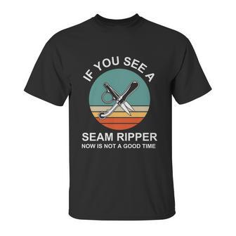 Funny Sew Seam Ripper Unisex T-Shirt | Favorety AU