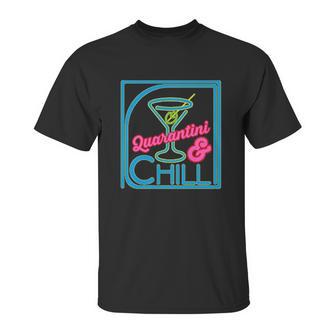 Funny Social Distancing And Chill Unisex T-Shirt | Favorety CA