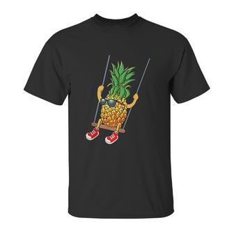 Funny Swinging Pineapple Swinger Unisex T-Shirt | Favorety DE