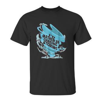 Funny Tornado Storm Chaser Meterology Unisex T-Shirt | Favorety CA