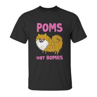 Gemma Correll Poms Not Bombs Unisex T-Shirt | Favorety DE