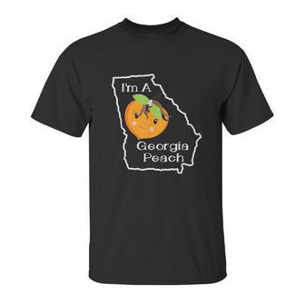 I Am A Georgia Peach Atlanta Georgia Unisex T-Shirt | Favorety CA