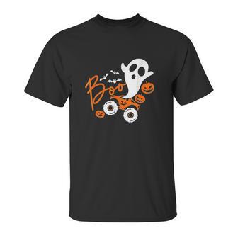 Ghost Rider Truck Monster Halloween Pumpkin Unisex T-Shirt | Favorety AU