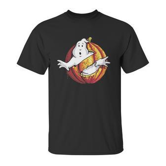 Ghostbusters Classic Halloween Pumpkin Unisex T-Shirt | Favorety AU