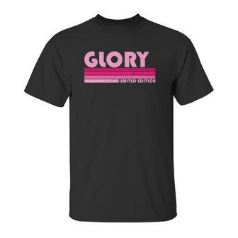 Glory Name Personalized Retro Vintage 80S 90S Unisex T-Shirt | Favorety AU