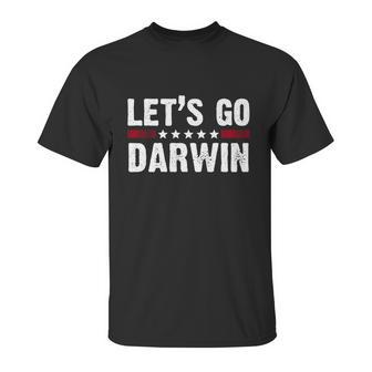 Lets Go Darwin Vintage Logo Unisex T-Shirt | Favorety UK