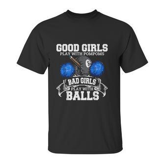 Good Girls Bad Girls Pool Player Billiards Unisex T-Shirt | Favorety CA